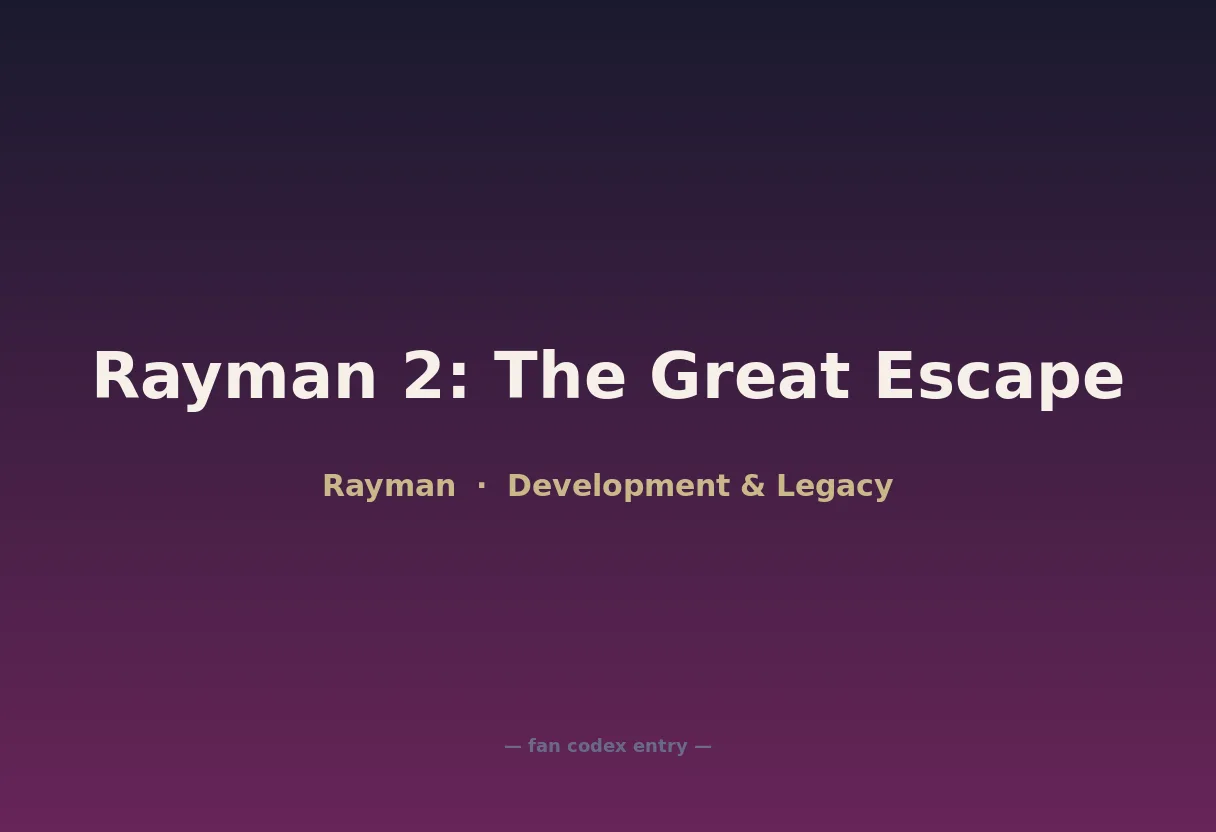 Rayman 2: The Great Escape
