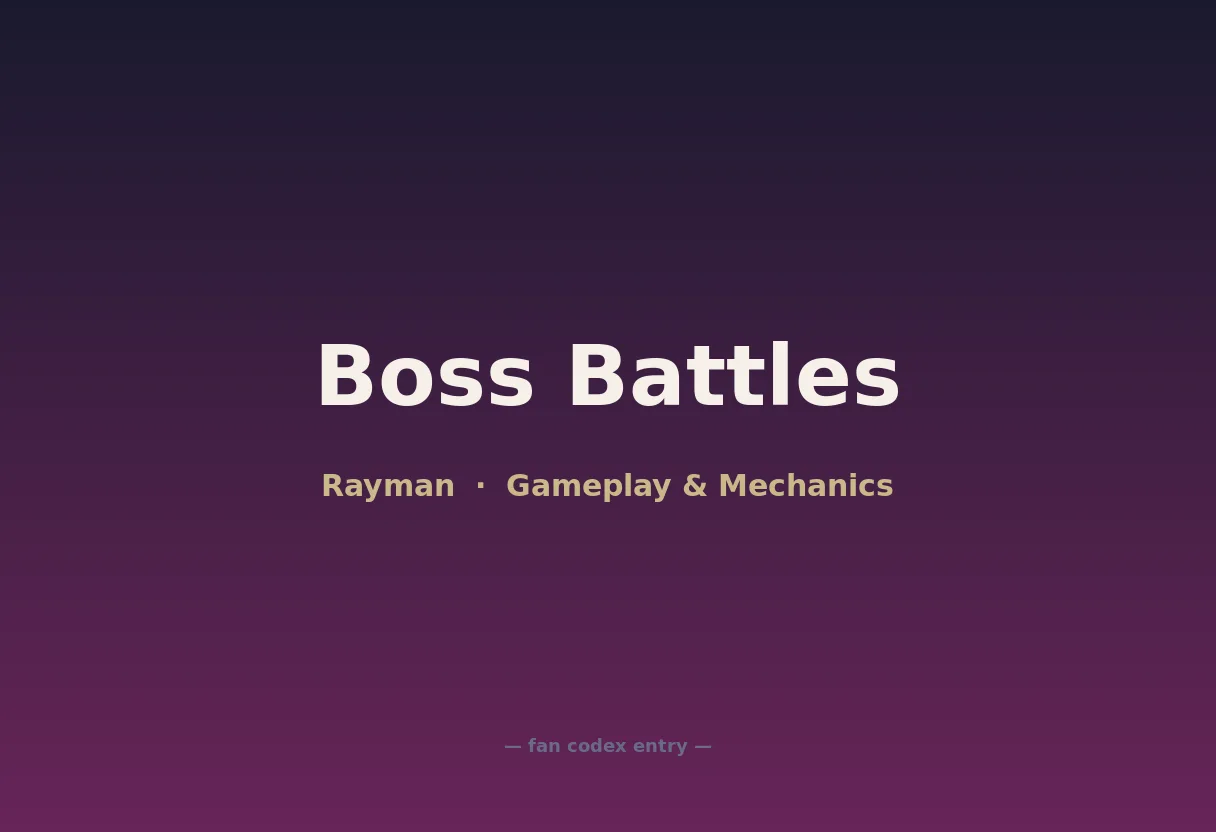 Boss Battles