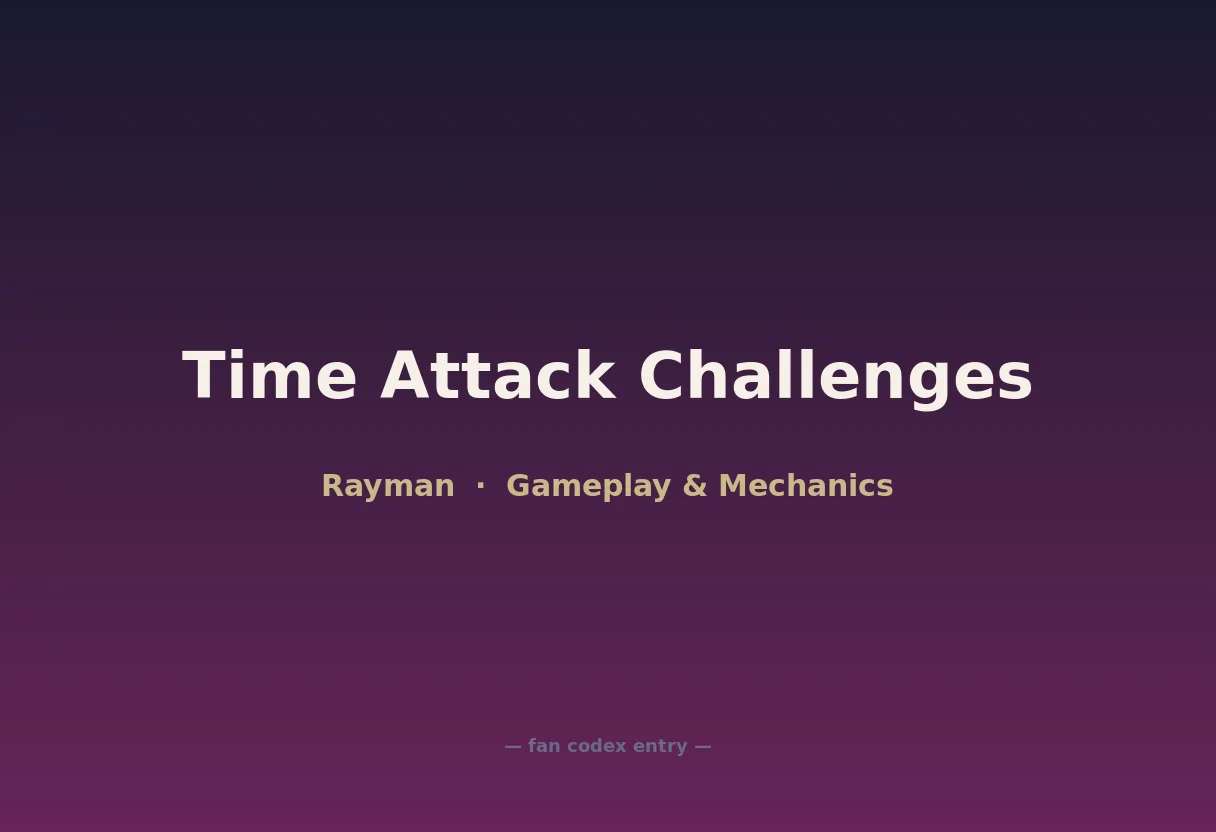 Time Attack Challenges