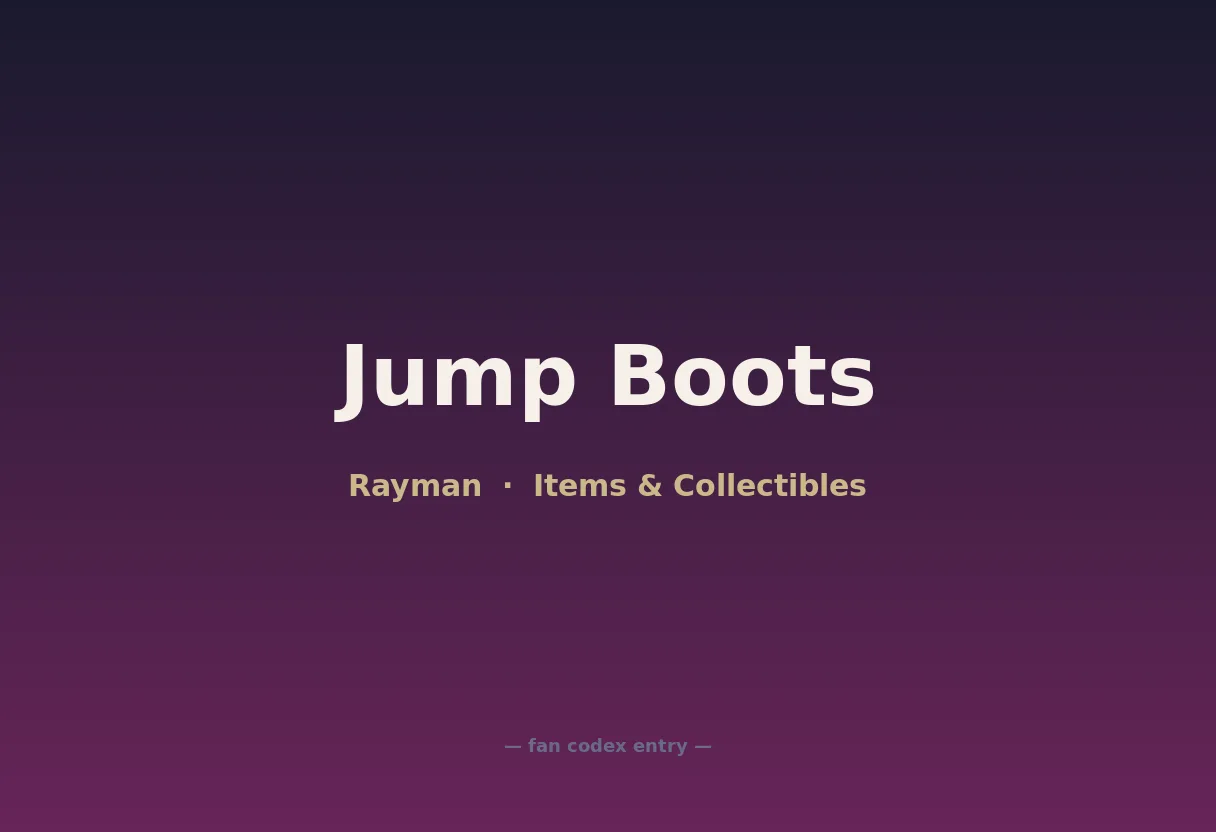 Jump Boots