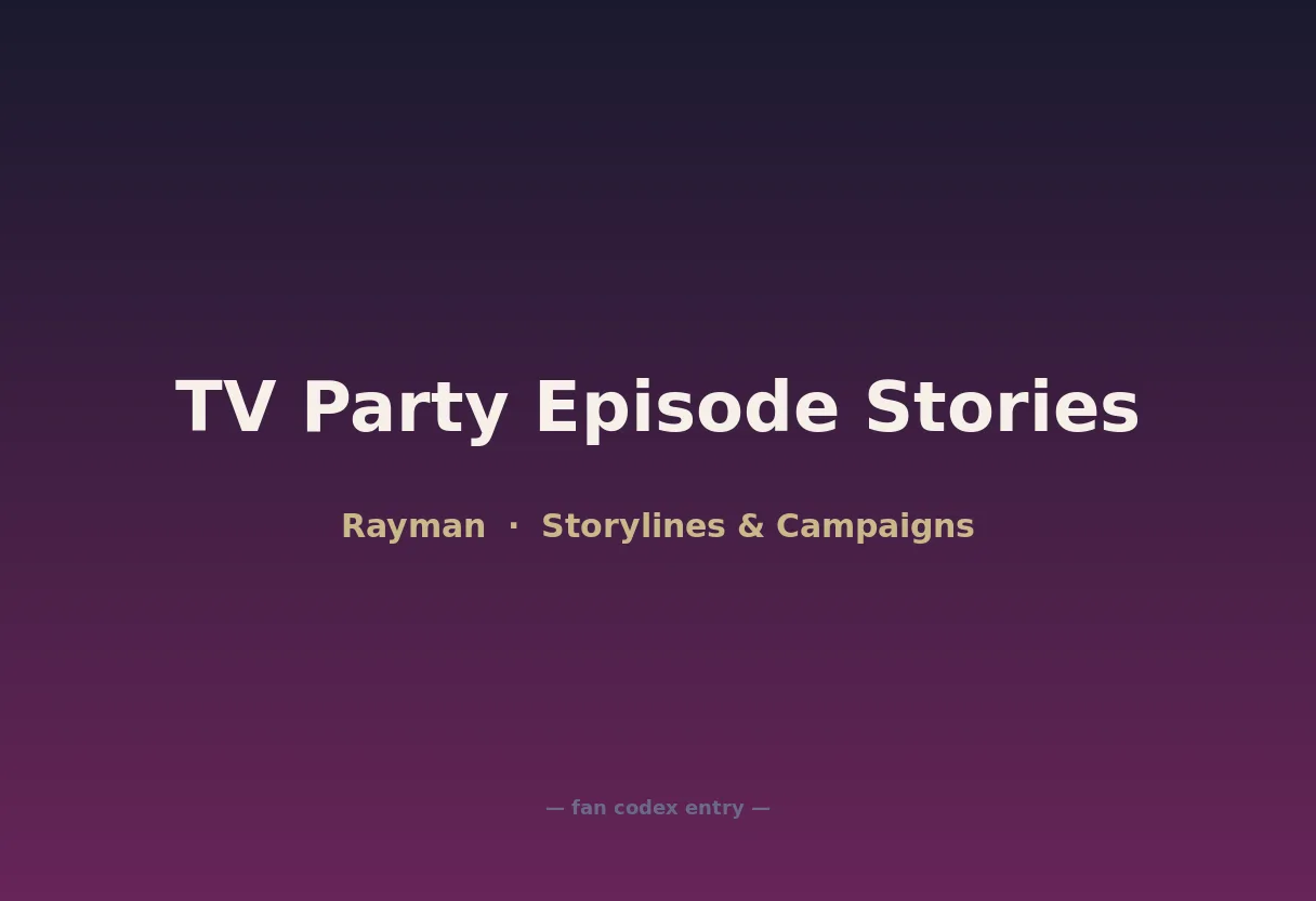 TV Party Episode Stories