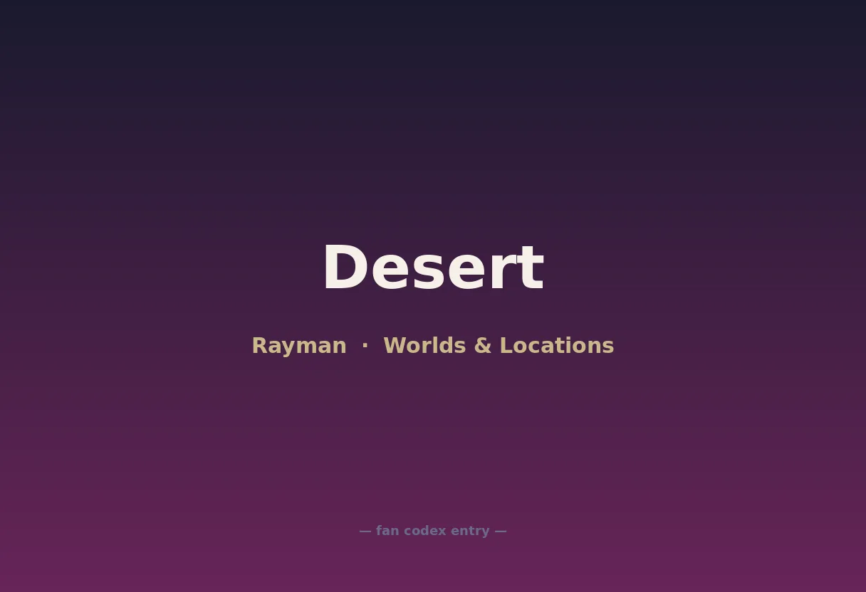 Desert
